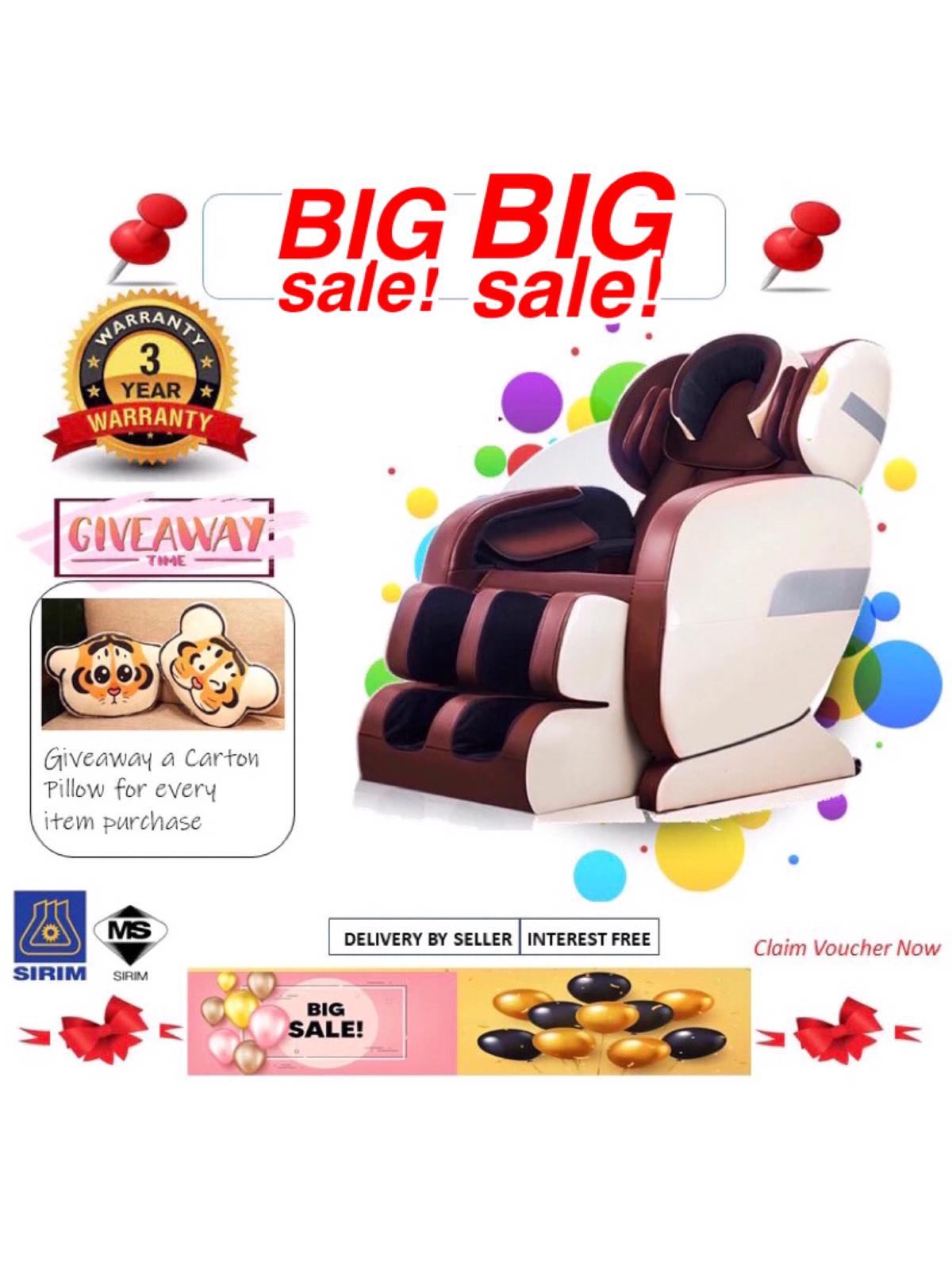 Healthy Longevity Electronic Massage Chair w Remote Control