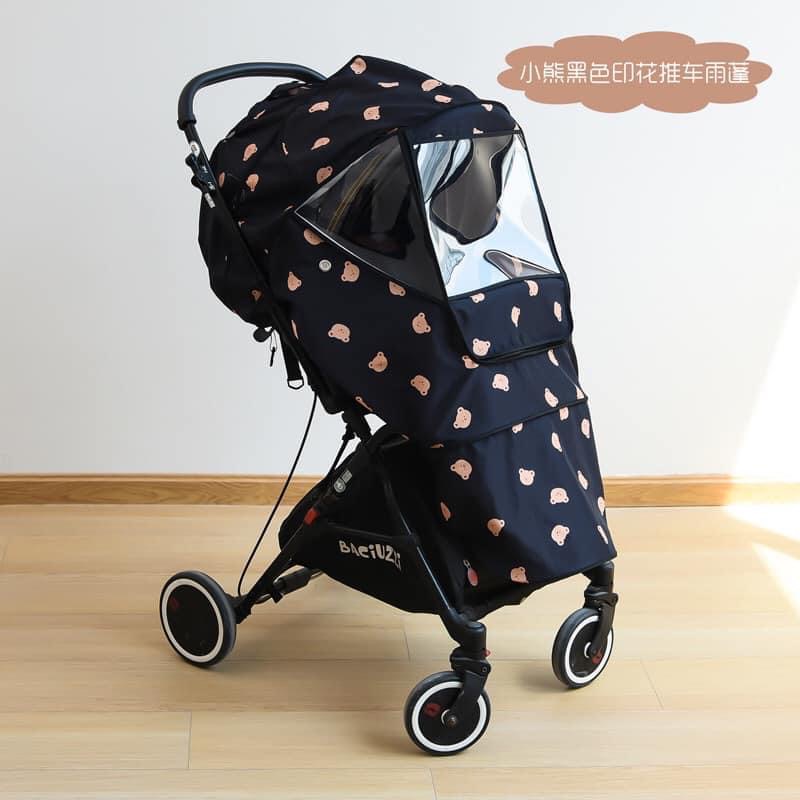 Baby Stroller with Weatherproof Cover