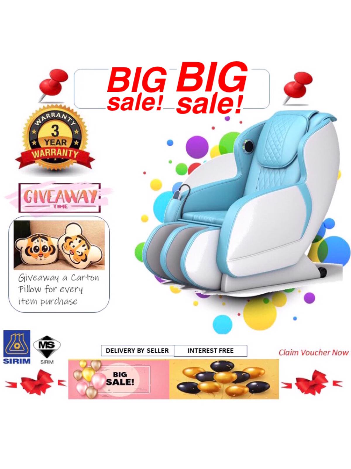 Healthy Longevity Electronic Massage Chair w Remote Control